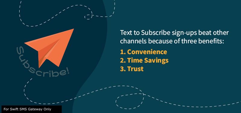 Text to Subscribe: Effortlessly Grow Your Subscribers with SMS Sign-Ups